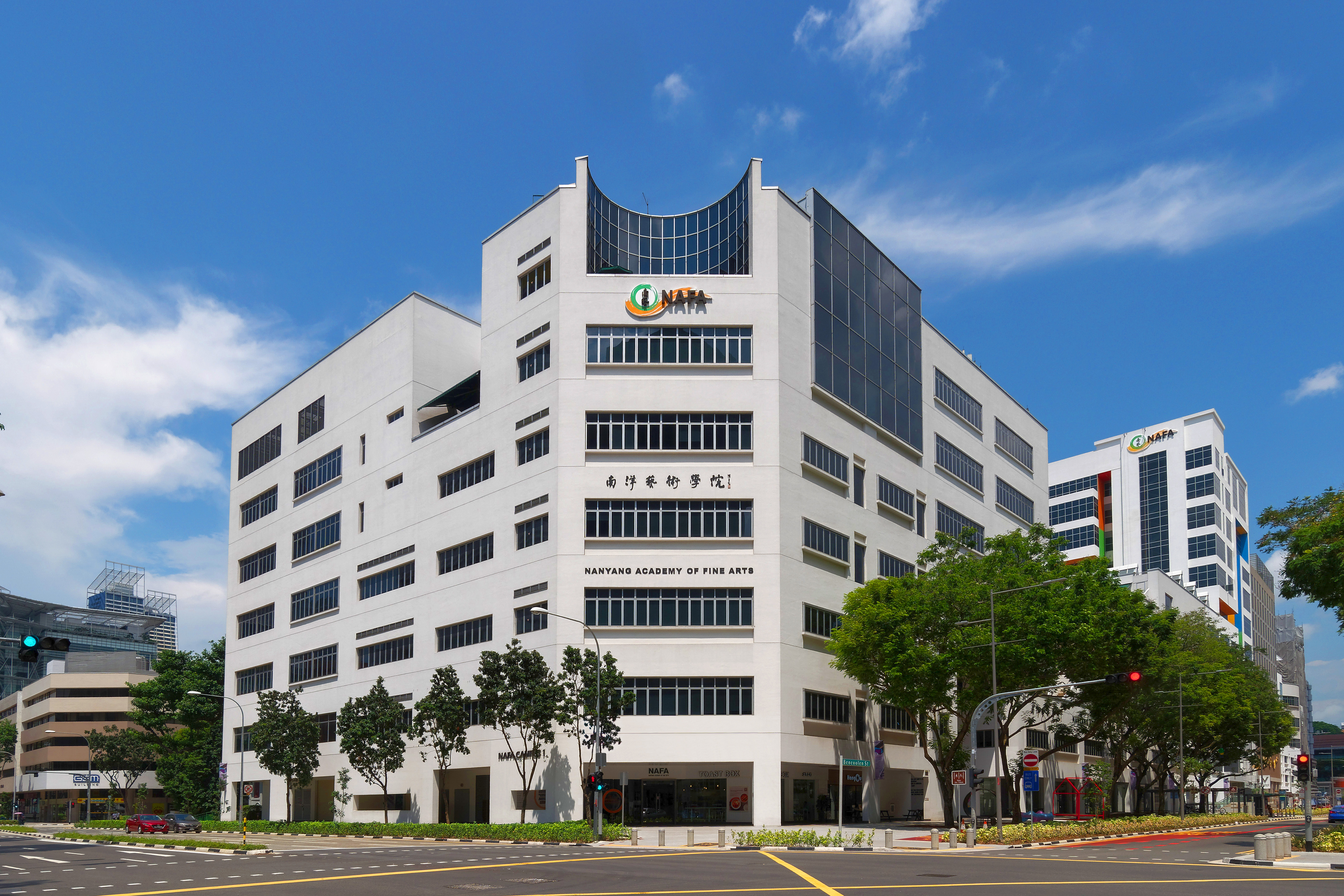 新加坡南洋艺术学院校舍与城市学习环境